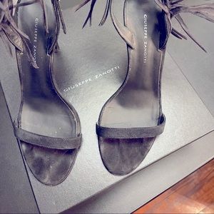 Giuseppe Zanotti - Fenice Crazyhorse -embellished 105mm sandals